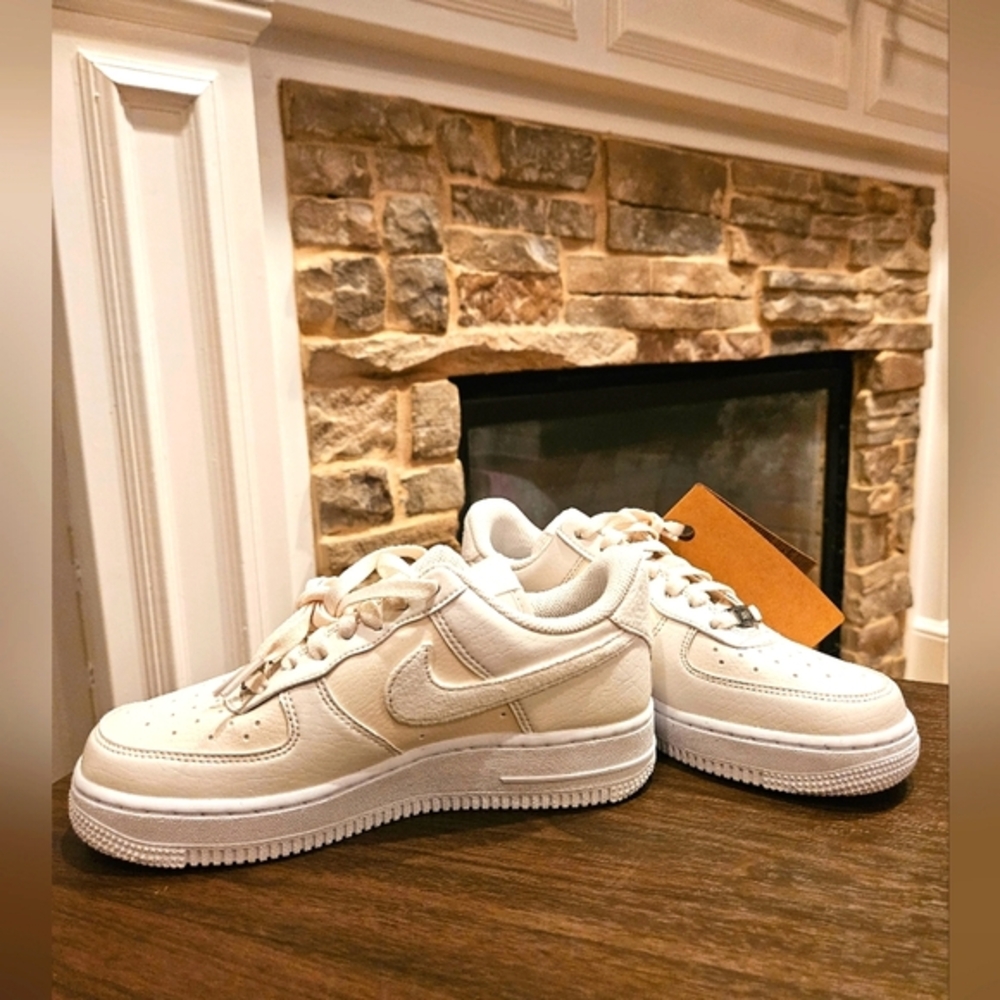 NIKE Air Force 1 Next Nature “Coconut Milk”/Ivory Suede